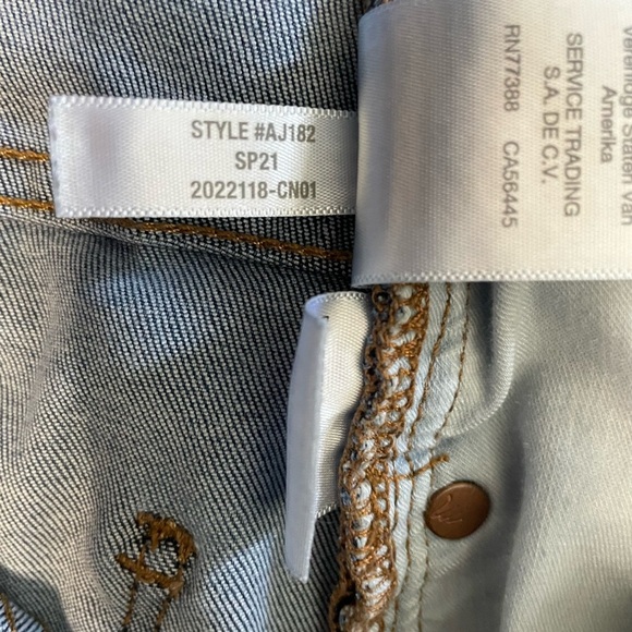 Madewell Curvy Cali Demi Boot Cut Jean Mid Rise Flare Blue Denim Jean Size 29 - Picture 12 of 14